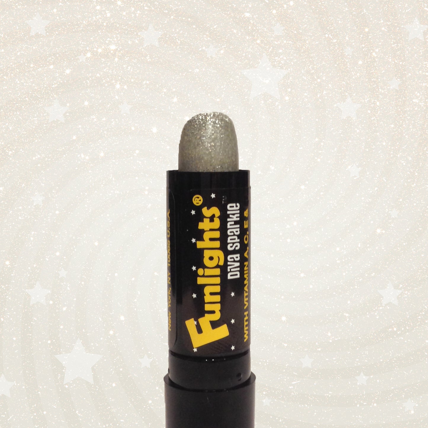 Funlights® Hairlights™ Diva Silver Sparkle w/ Silver Sparkle Only Stick