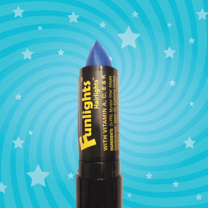 Funlights® Hairlights™ Mini-Pack: Pink, Blue & Purple Color Sticks w/ Gold Sparkle