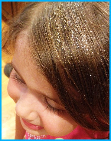 Funlights® Hairlights™ Diva Silver Sparkle w/ Silver Sparkle Only Stick