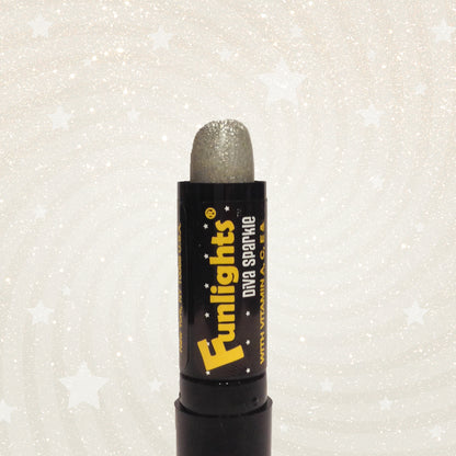 Funlights® Hairlights™ Diva Silver Sparkle w/ Silver Sparkle Only Stick