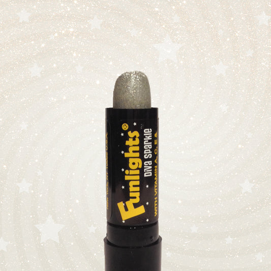Funlights® Hairlights™ Diva Silver Sparkle w/ Silver Sparkle Only Stick