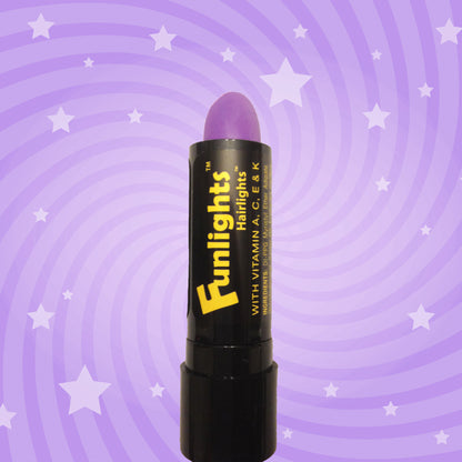 Funlights® Hairlights™ Mini-Pack: Pink, Blue & Purple Color Sticks w/ Gold Sparkle